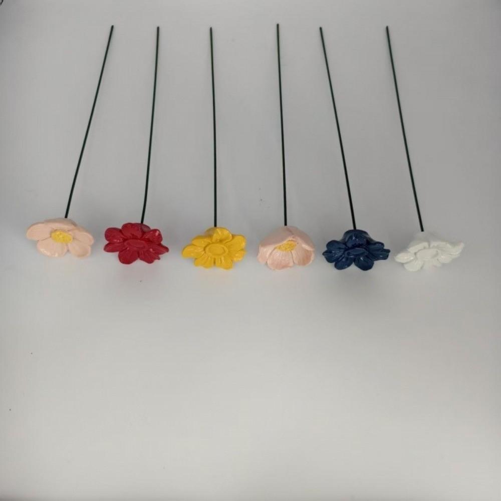 Colorful Insect Drinking Cup Flower Shape Garden Decoration Bee Watering Station Household