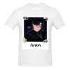 Unisex Ivan Alien Bühnen T-Shirt Streetwear Große Größe Baumwolle Ärmel Individuell Unisex T-Shirt