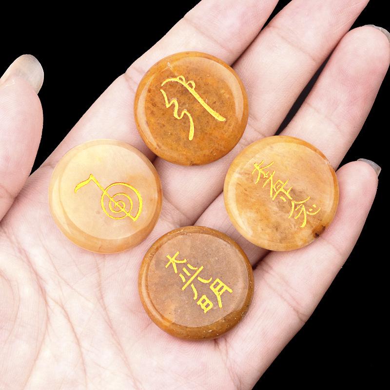 Ametystowy Agat Symbol Światła Reiki dla Wzmocnienia Równowagi