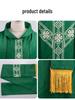 Medieval Halloween Priest Cloak with Tassels: Cosplay Long Robe Costume