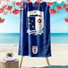 BARROWA FC Print Beach Towel, Large Soft Quick Dry Towel for Beach Camping Swimming