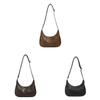 Pu Retro European Style Small Shoulder Bag With Zipper Closure For Daily Use