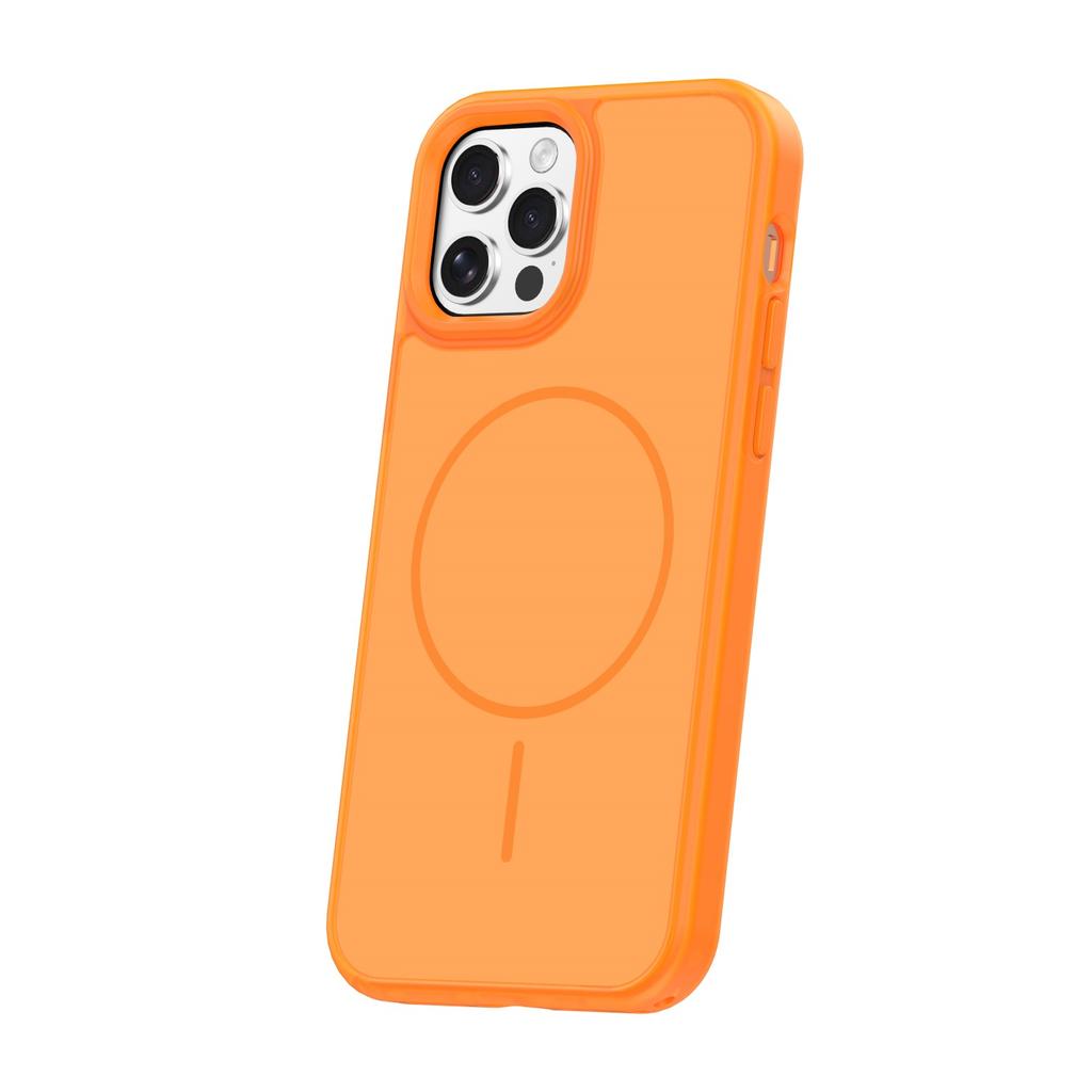 Frame Thin Mag Cover For Iphone 12 / 12 Pro 6.1" Orange