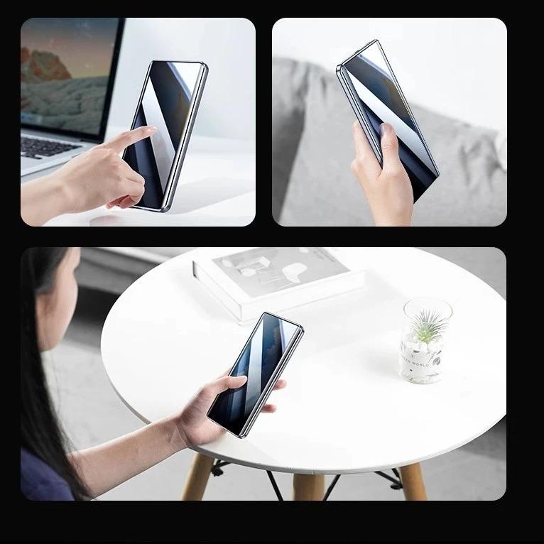 Oppo Find X8/X9 Pro Anti-Peep Magnetic Glass Case with Mirror Protector