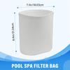 2 PZ Sacchi Filtro per Piscina Spa Sacchi Filtro Multiuso Tessuto Non Tessuto Adatti per Filtrazioni ad Alta Efficienza