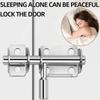 Stainless Steel Door Latch Solid Sliding Bolt Door Latch Lock with Screws Garden Door Bathroom Door Hardware Door Security Lock