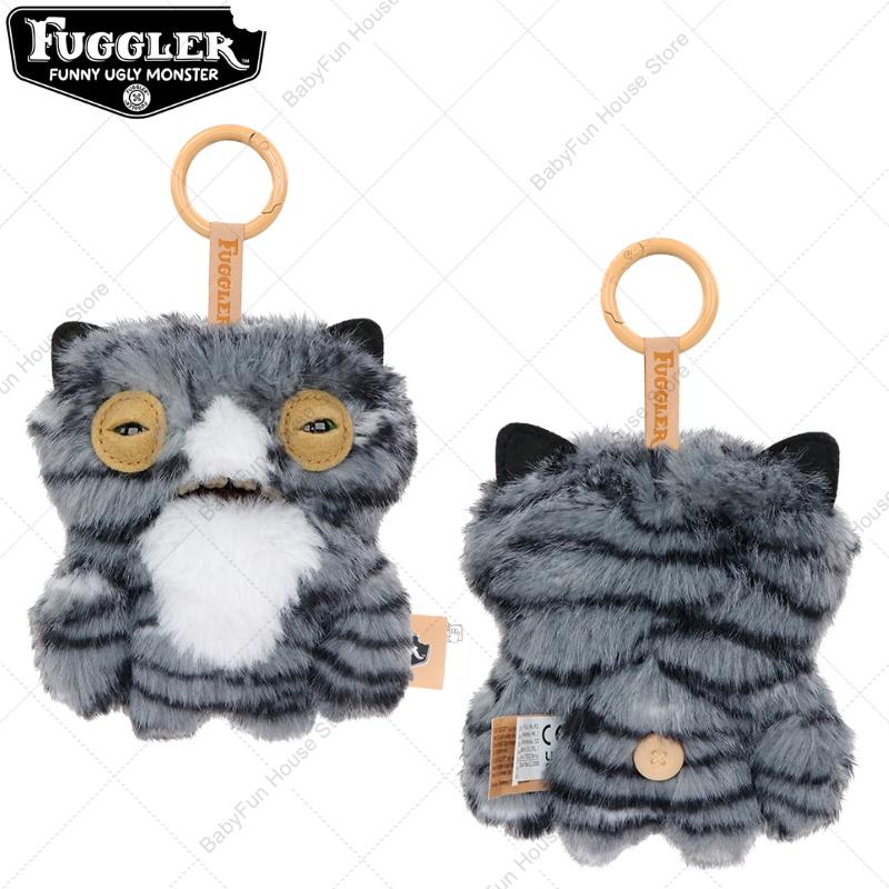 Fuggler Funny Ugly Teeth Monster Plush Toys Keychains Fugglers Alley Cats Care Bears Kawaii Pendants Peluche Dolls Gift