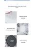 Foldable Mini Silent USB Fan with Digital Display for Desktop or Wall Mount