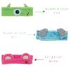 Marushin Disney Monsters, Inc. Mike Cute Power Hairband, Face Wash, Makeup, One Size Fits Most, Girls, Character, 2006042000