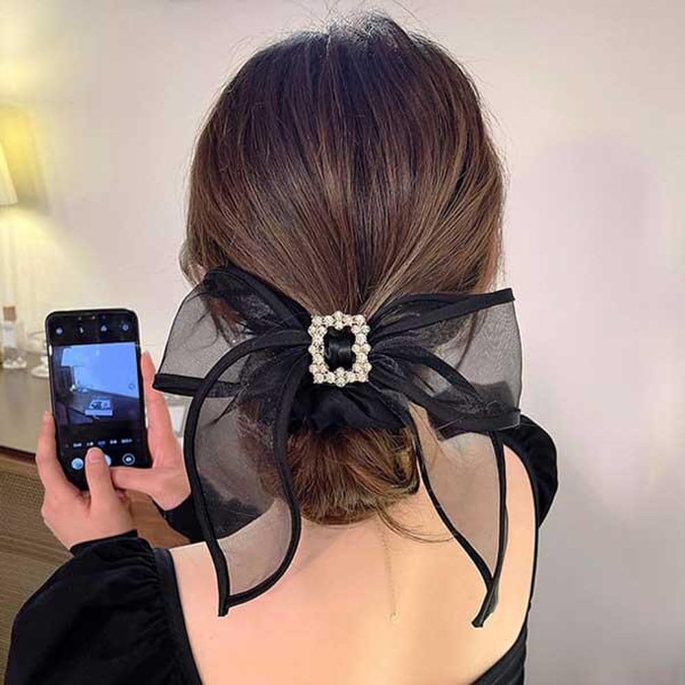 

Пум/Холигия Линбепи Шифоновая лента, украшенная повязкой для волос гопчанг