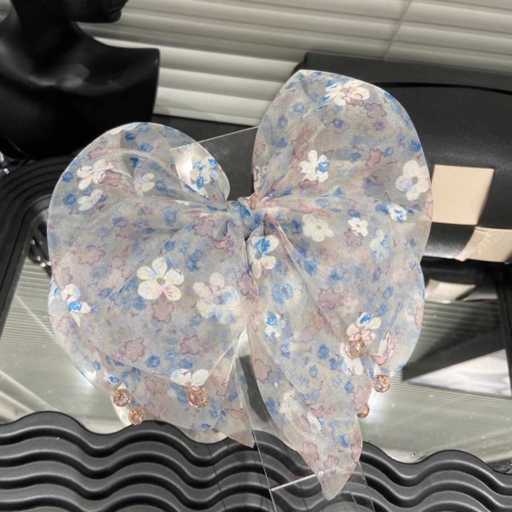 Butterfly Bow Hair Claw For Women With Fabric Material Natural Style Hair Accessories For Summer 2025