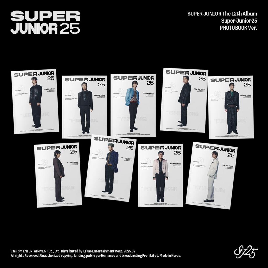 (FOTOLIBRO Ver.) Super Junior [Super Junior25] 12° Album Completo