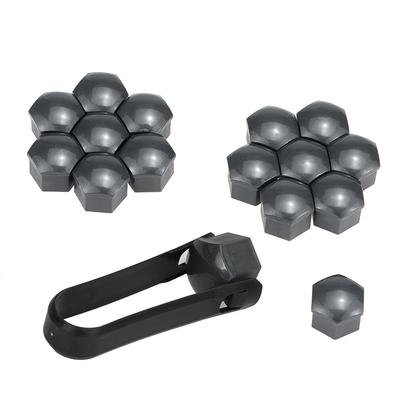 Set di 16+4 pezzi universali da 17 mm per copridadi delle ruote delle auto, cappucci di chiusura