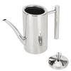Stainless Steel Dustproof LeakagE Proof Oil Pot Bottle Container Seasoning Pot Kitchen Utensil(0.5L