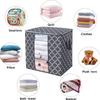 Foldable Storage  Container Quilt Bag Closet Storage Box Dustproof Organizer
