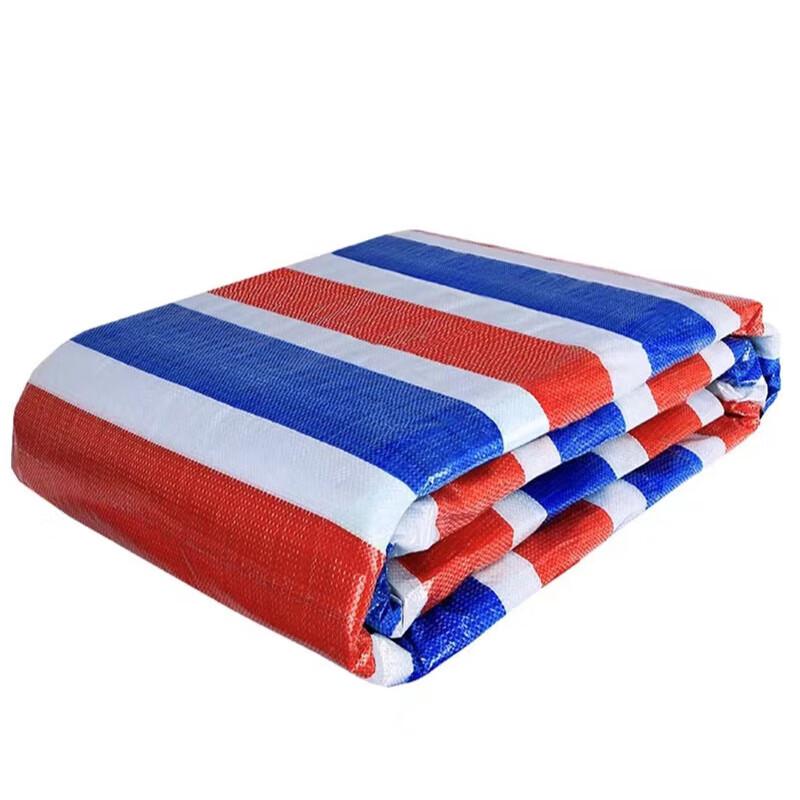 Outdoor Heavy Duty Striped Waterproof Tarpaulin