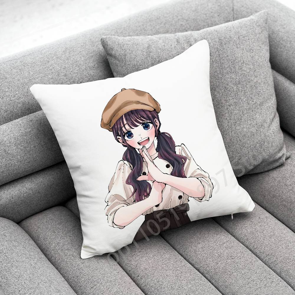 

Kaoruko Waguri Hana wa Rin to Saku Throw Pillow Case For 50x50cm 30x30cm 55x55cm 45x45cm 40x40cm Square Bed Pillowcase Cover 30cmx30cm