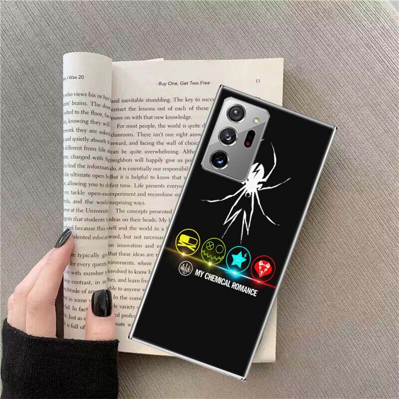 My Chemical Romance MCR Phone Case For Samsung A17 A16 A26 A36 A56 A14 A24 A34 A54 A04S Galaxy A12 A22 A32 A52S A42 A72 M30S M12