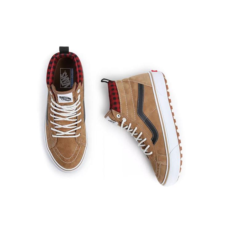Sk8 Vans-Hi MTE-1 'Kostkovaný hnědý' VN0A5HZYY49