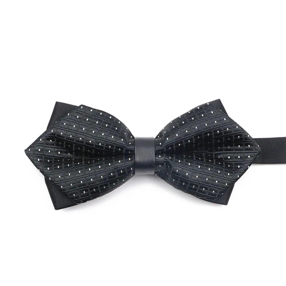 Men Bow Ties Groom Wedding Fashion Adjustable Tuxedo Bowtie Business Colorful Neckties