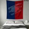 SAM Wall Hanging Printed Fabric Blanket Decorative Tapestries for Bedroom Living Room Home Decor