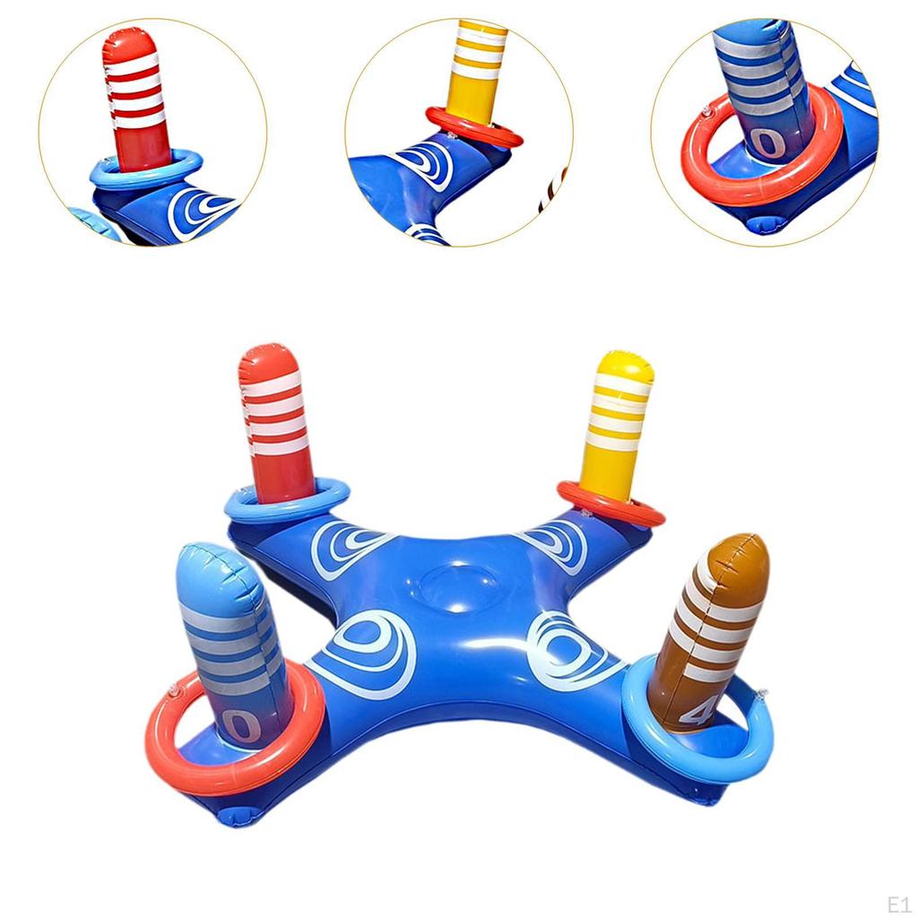 Floating Ring Toss Game Set for Outdoor Fun