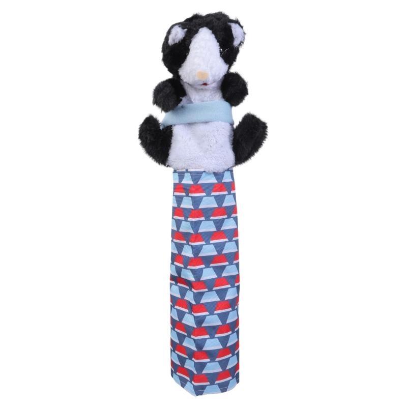 

Кошки Кукла-перчатка Рестлер Плюшевая игрушка для интерактивной игры с питомцем Веселье Плюшевое животное 31cm-50cm чёрный