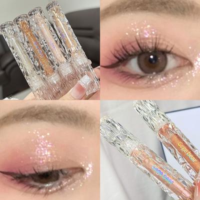 Star Diamond Flowing Eye Shadow Fine Shimmering Pearlescent Brightening Tear Drop Sequin Explosive Liquid Eye Shadow