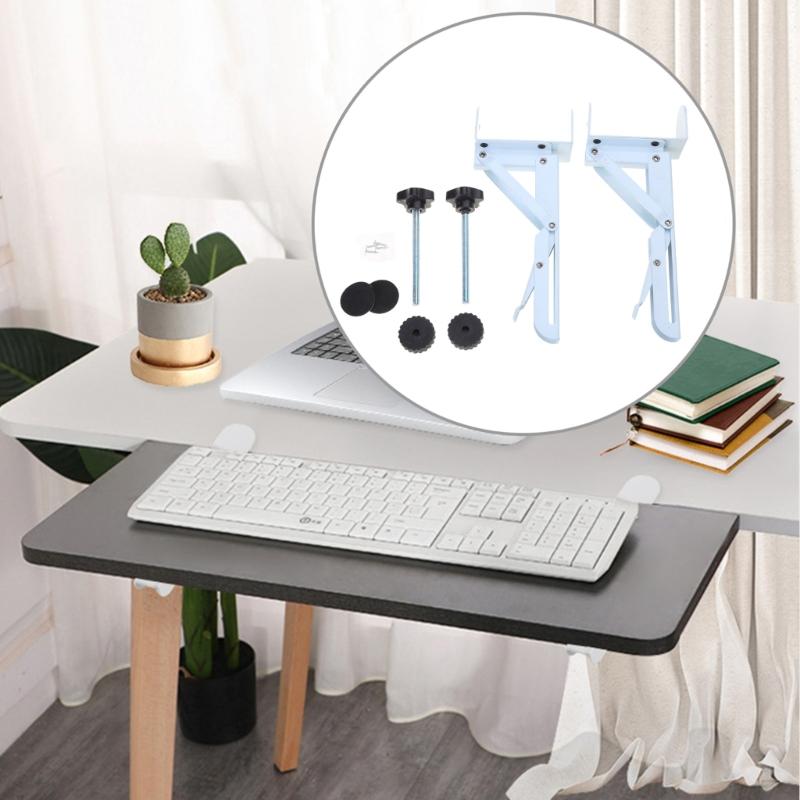 Datorstöd Armbräda Armbågsfäste Handstöd Förlängningsram Hopfällbar Skrivbordsbricka Förlängare