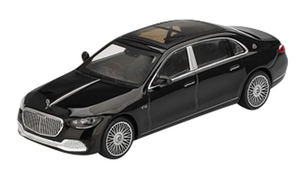 MINI GT Scale S680 Black Finished Product 1/64 Mercedes-Maybach (Left-Hand Drive) MGT00977-L