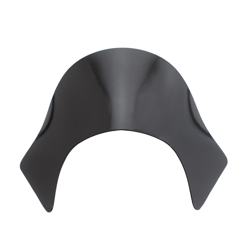 Motorcycles Front Fairing Lip Windshield Windscreen Shield Wind Deflector For Harley Dyna Sportster Softail with Quarter Fairing