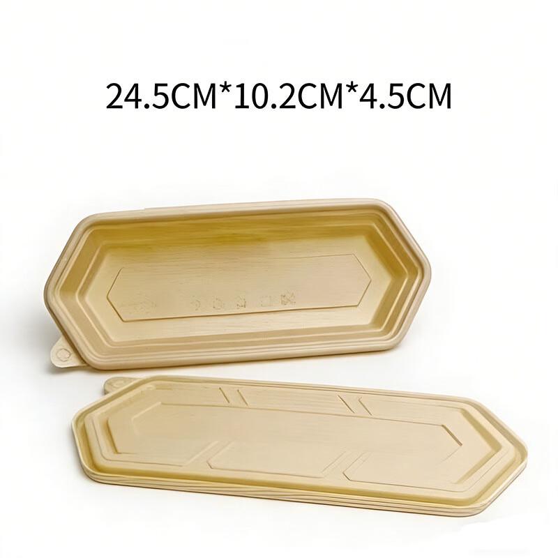Eco-Friendly Corn Starch Biodegradable Disposable Food Containers with Lids