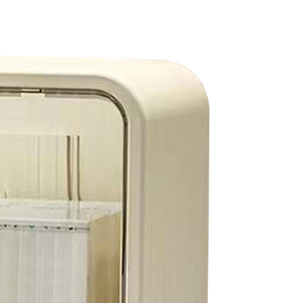 Pudełko na chusteczki montowane na ścianie 2 w 1 wodoodporny uchwyt na chusteczki pudełko z pokrywką dozownik do łazienki