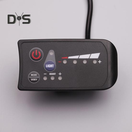 24/36/48V 350W Kontroler roweru elektrycznego z wyświetlaczem LED Regulowany wodoodporny elektryczny skuter rowerowy bezszczotkowy silnik prędkości Kontroler prędkości Akcesoria do rowerów elektrycznych