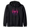 Marvel Spider-Man Into the Spider-Verse Spider-Gwen Icon Reißverschluss-Kapuzenpullover
