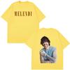 Rapper Melendi 2026 Tour Print T Shirt Unisex Unisex Fashion Hip Hop Tshirt Short Sleeve Fashiona Clothing Casual Cotton T Shirts