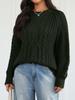 New Arrival 2025 - Women's Solid Color Casual Commuting Sweater Tops - European & American Style