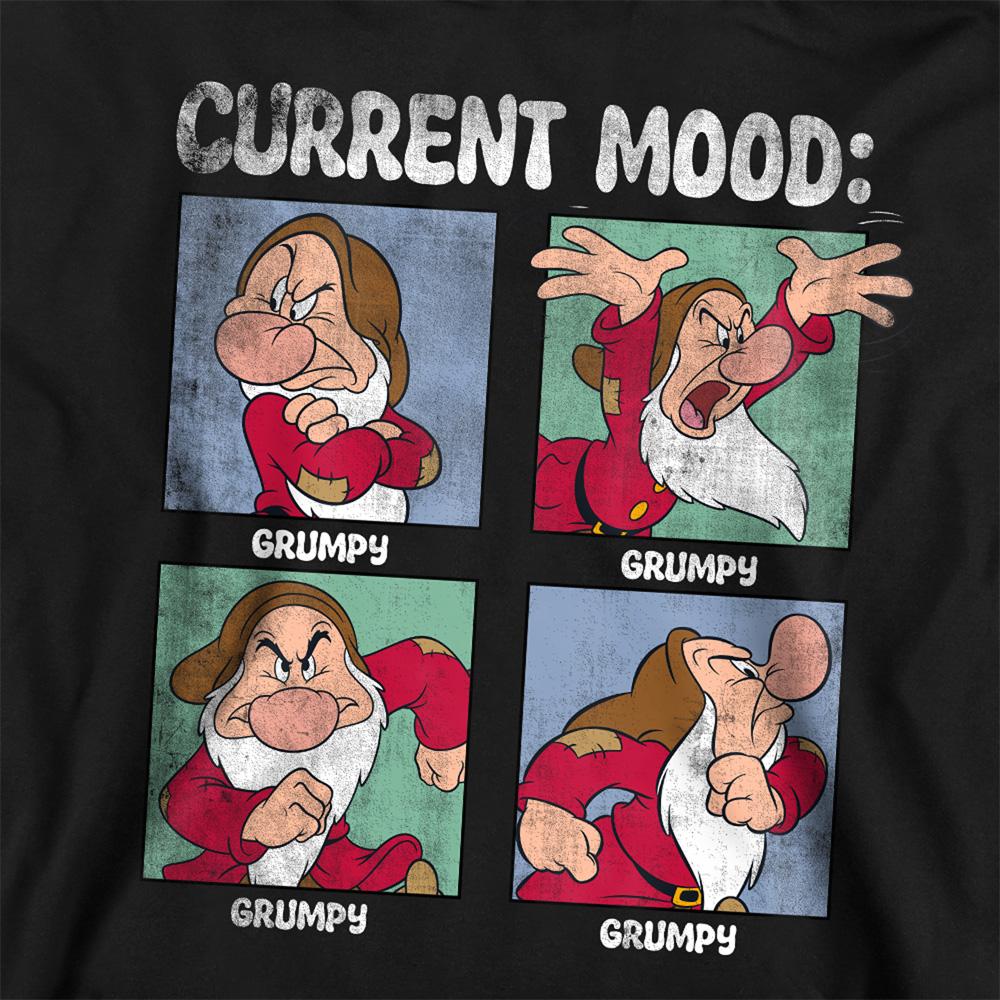 Snow White And The Seven Dwarfs Unisex Adult Current Mood Grumpy Dad Fathers Day Sweatshirt