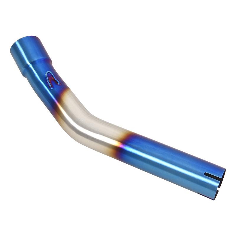 Mid Pipe Link Tube For YAMAHA Tenere 700 2019-2023/ Rally Edition 2020-2023 Mortorcycle Exhaust Stainless Steel Mufflers