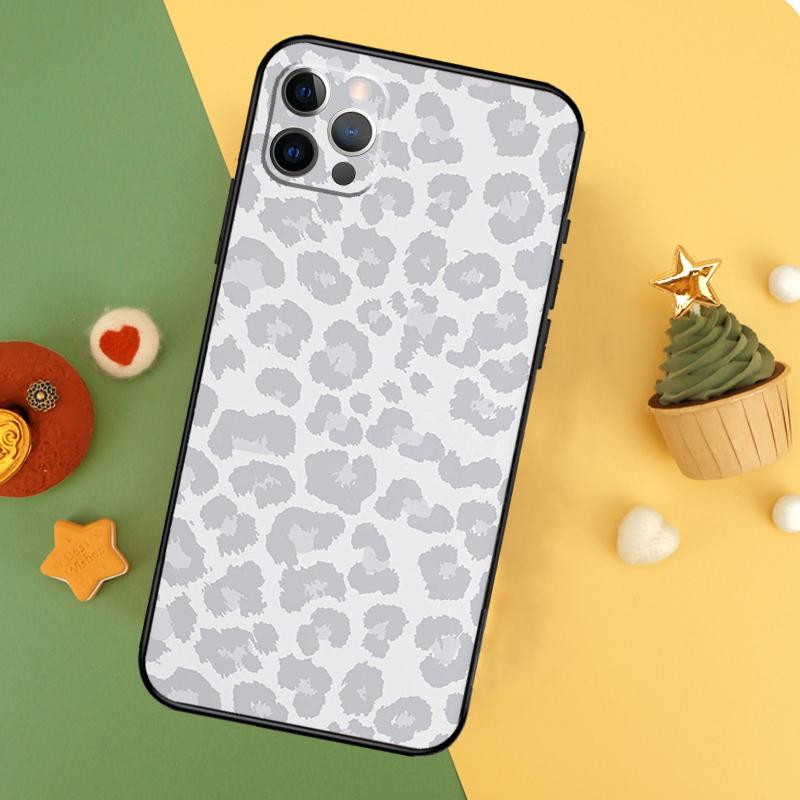 Leopard Print Black Cheetah Pattern Phone Case For iPhone 17 Pro Max 17Air 16E 15 14 13 12 11 16 Pro Max Mini Shockproof Cover