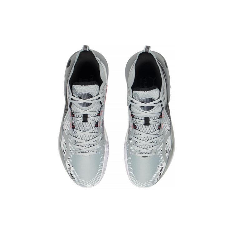 Li Ning YuShuai 16 Camouflage Textil, Synthetikleder, TPU-Dämpfung Rutschfest Abriebfest Atmungsaktiv ABAS053-5