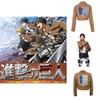 Attack On Titan Scouting Legion Cosplay Coat Jacket For Eren Jaeger Fans**