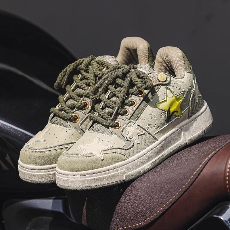 Board Shoes Women's Autumn New National Trend Versatile Retro Design Sense Trend Student Fashion Casual Bread Shoes