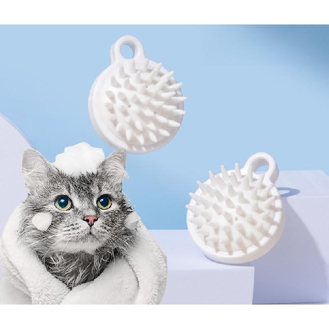 

Щетка для душа для домашних животных Силиконовая массажная щетка для ванны для кошек и собак