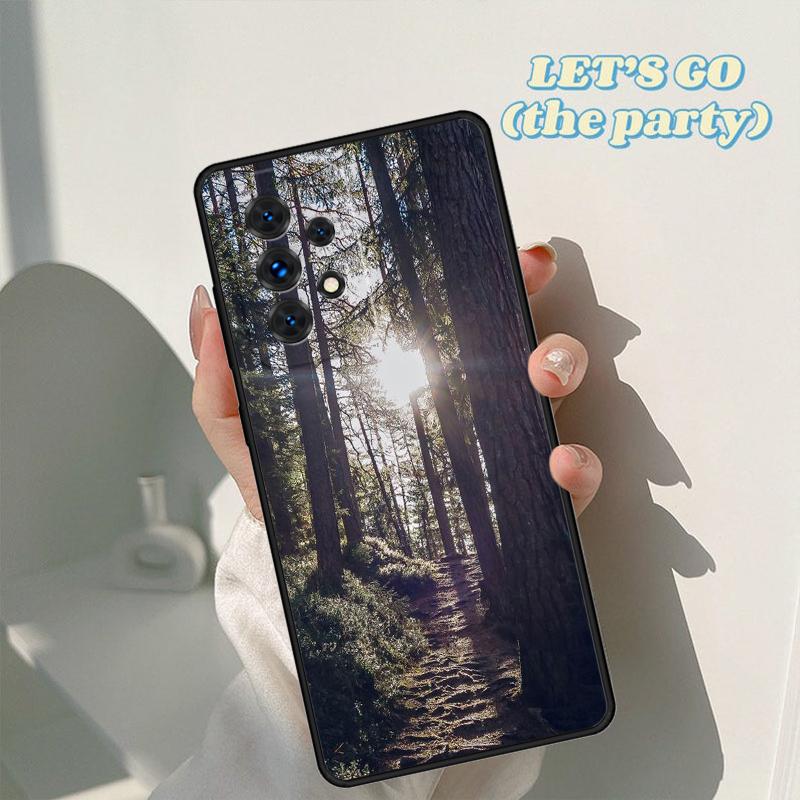 Beautiful Nature Forest Tree Case For Samsung Galaxy A42 A31 A40 A51 A71 A32 A80 A91 A52 A72 A73 A20e A50 A70 A11 A12 Cover