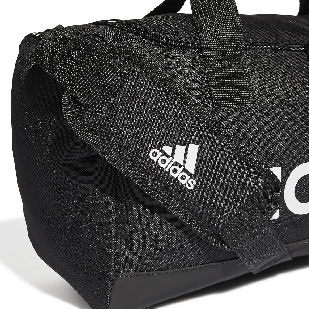 adidas Essentials Logo Duffle Bag 60202 Black/White (GN2034)