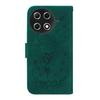 For TECNO Camon 30S 4G/30S Pro 4G Case Butterfly Flower Imprint PU Leather Wallet Phone Cover with Strap