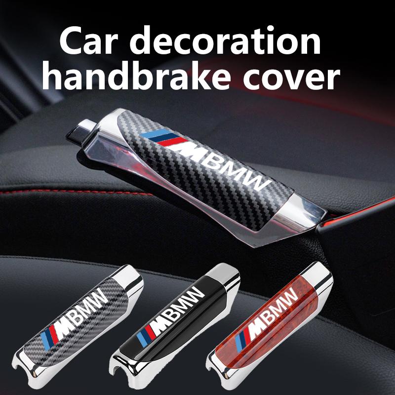 Car Hand Brake Sleeve Handle Cover Anti-slip Decoration Protector Case For BMW M F10 F20 F30 F40 F15 F25 F26 F31 F49 E62 E83 E84