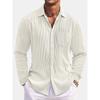 Men's Front Buttonless Shirt
