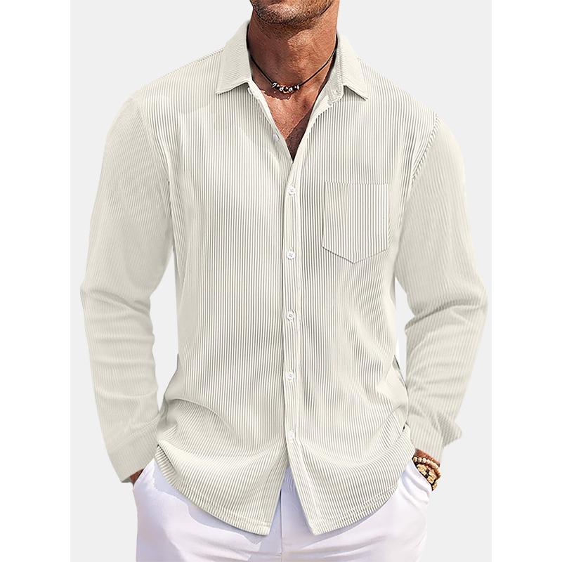 Men's Front Buttonless Shirt